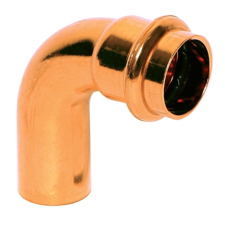 Jones Stephens 2-1/2in. Copper Press x Ftg 90Deg. Street Elbow C77077